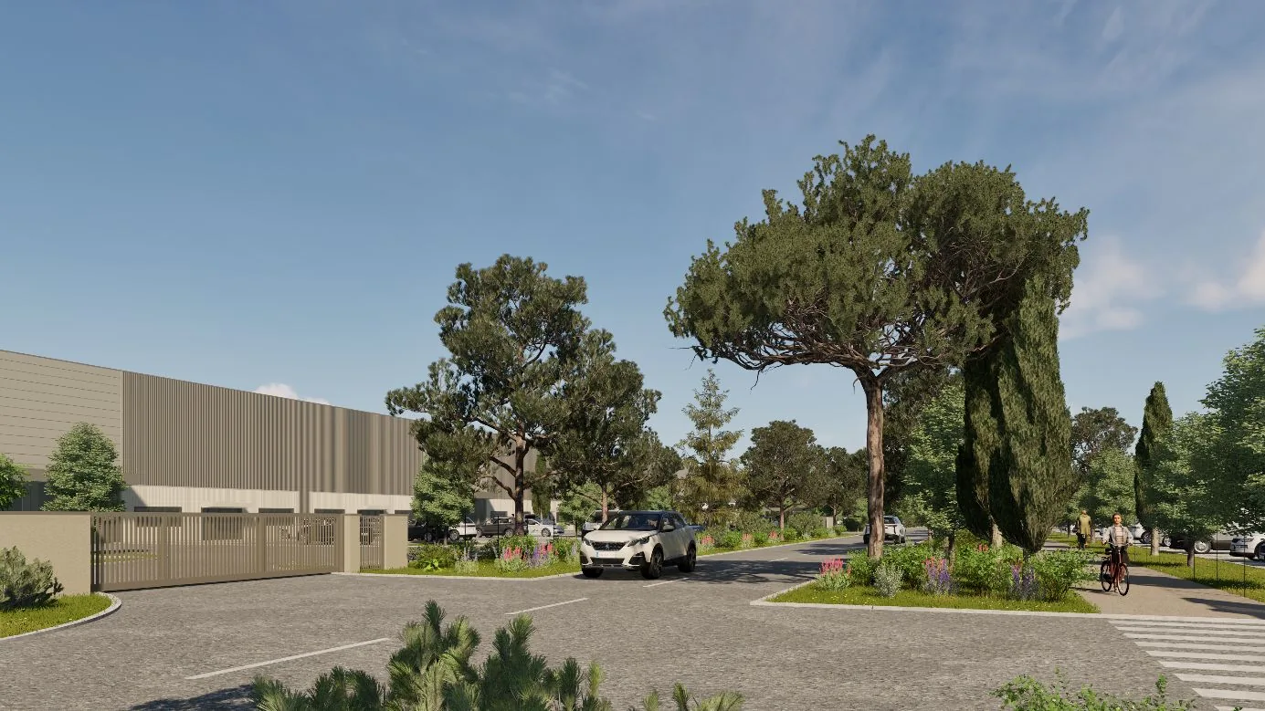Voirie paysagère du pôle